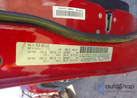 2018 Jeep Compass Latitude Fwd from USA, damaged, VIN 3C4NJCBB0JT286777